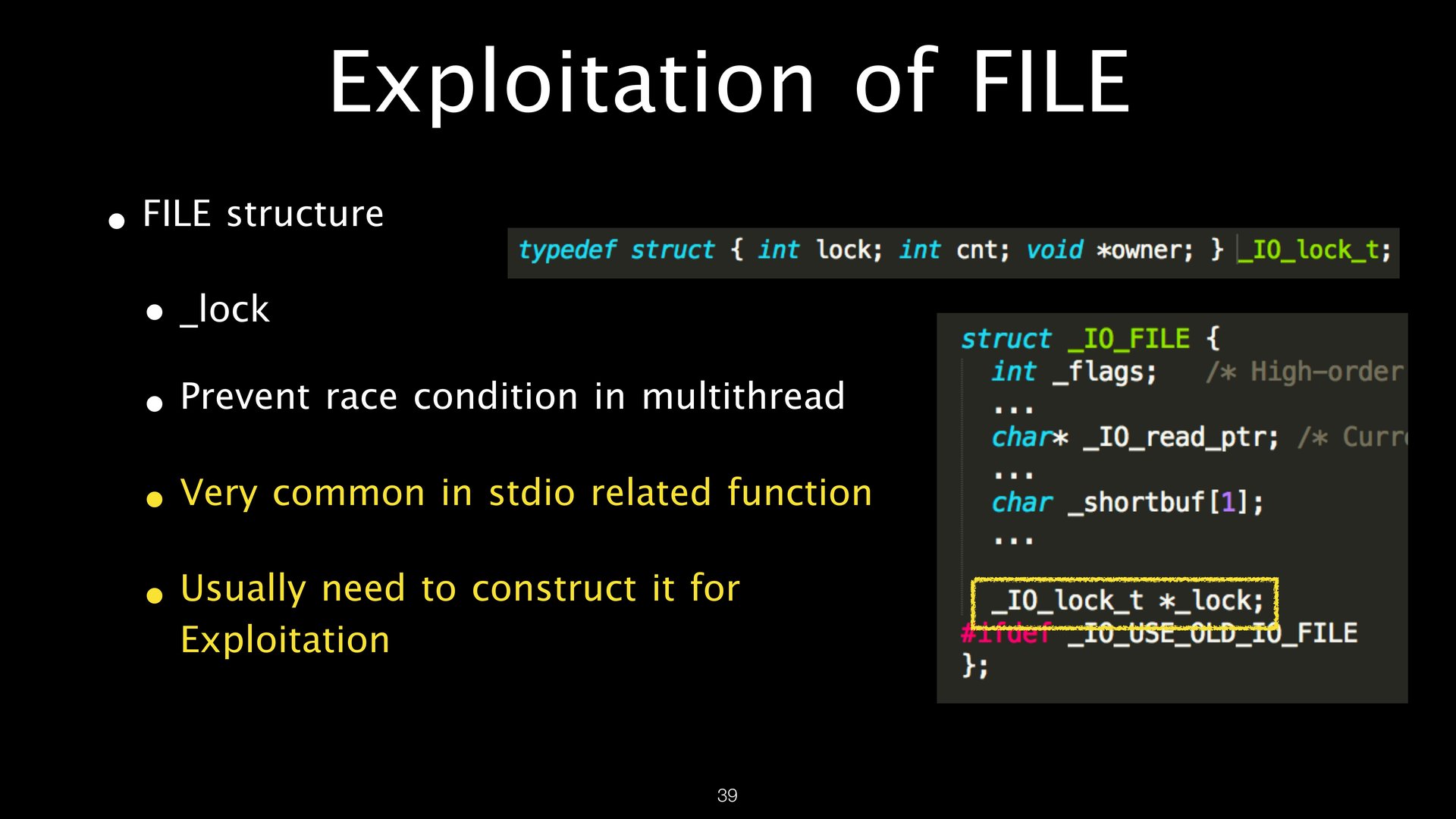 FILE Structures page 39